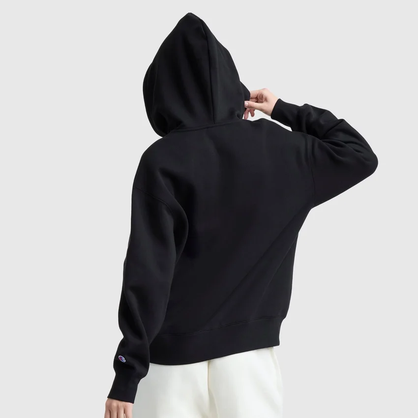 Sudadera con capucha y cremallera de felpa Powerblend, C Logo