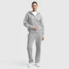 Sudadera con capucha y cremallera de felpa Powerblend, C Logo