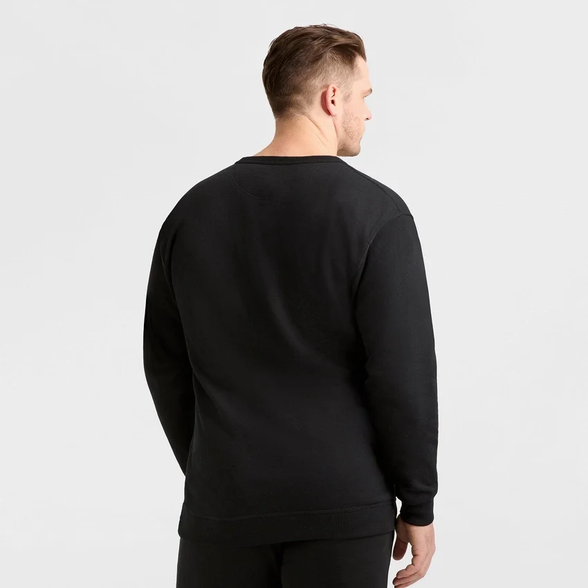 Sudadera de cuello redondo Powerblend, C Logo - Tallas grandes y altas