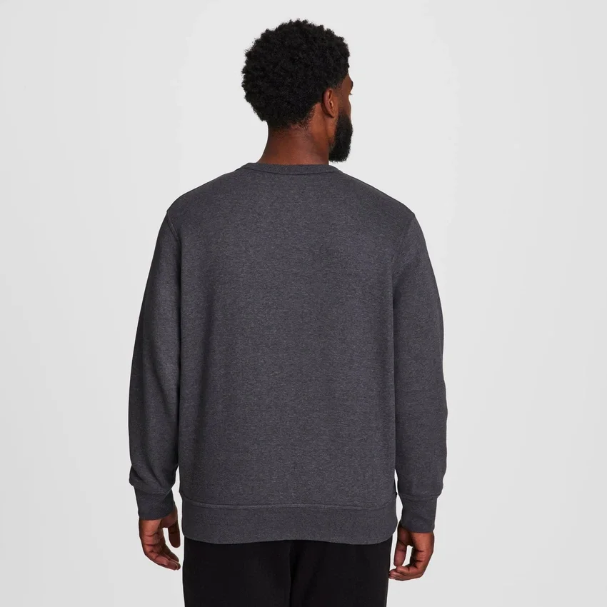 Sudadera de cuello redondo Powerblend, C Logo - Tallas grandes y altas