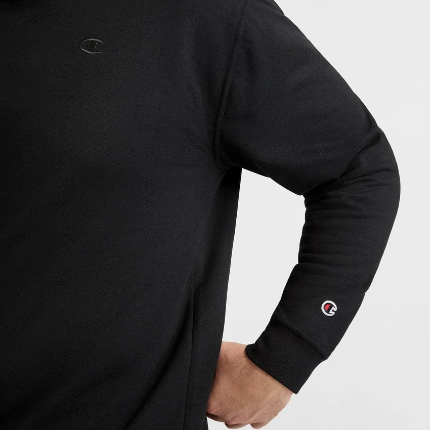 Sudadera de cuello redondo Powerblend, C Logo - Tallas grandes y altas