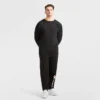 Sudadera de cuello redondo Powerblend, C Logo - Tallas grandes y altas