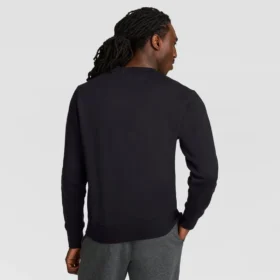 Sudadera de cuello redondo Powerblend, con Script Logo en letra cursiva del mismo tono