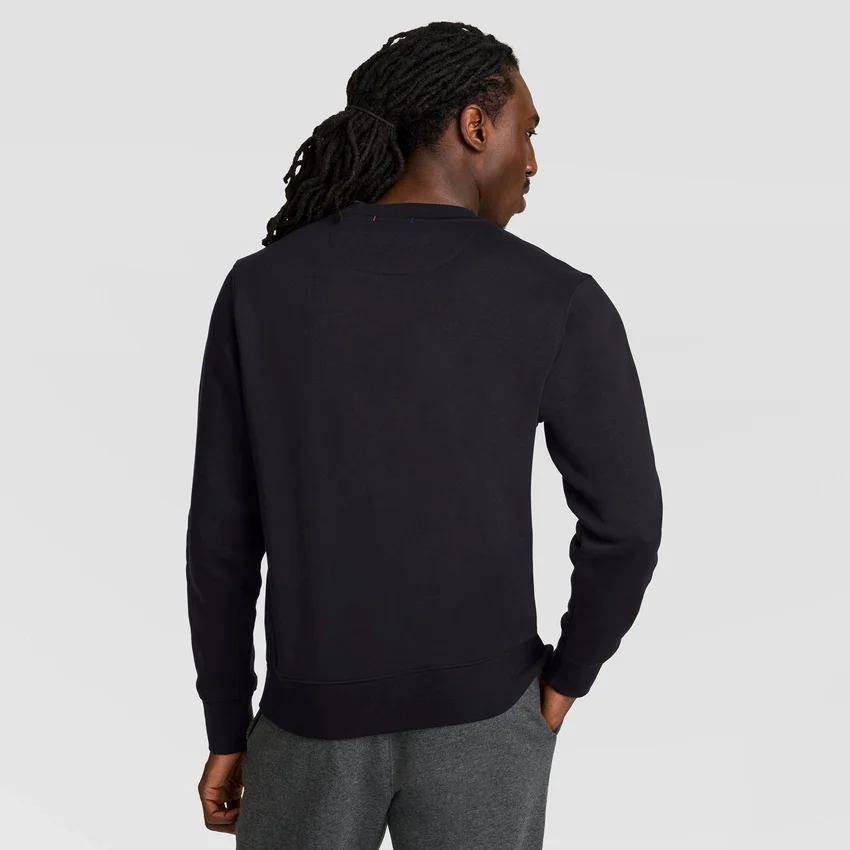 Sudadera de cuello redondo Powerblend, con Script Logo en letra cursiva del mismo tono