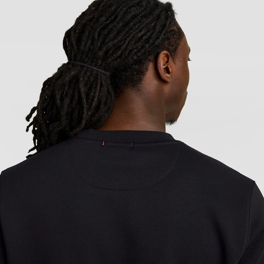Sudadera de cuello redondo Powerblend, con Script Logo en letra cursiva del mismo tono