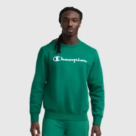 Sudadera de cuello redondo Powerblend, Script Logo