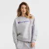 Sudadera de cuello redondo Powerblend, Script Logo