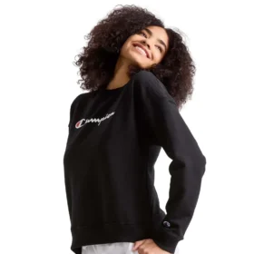 Sudadera de cuello redondo Powerblend, Script Logo