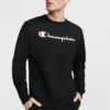 Sudadera de cuello redondo Powerblend, Script Logo