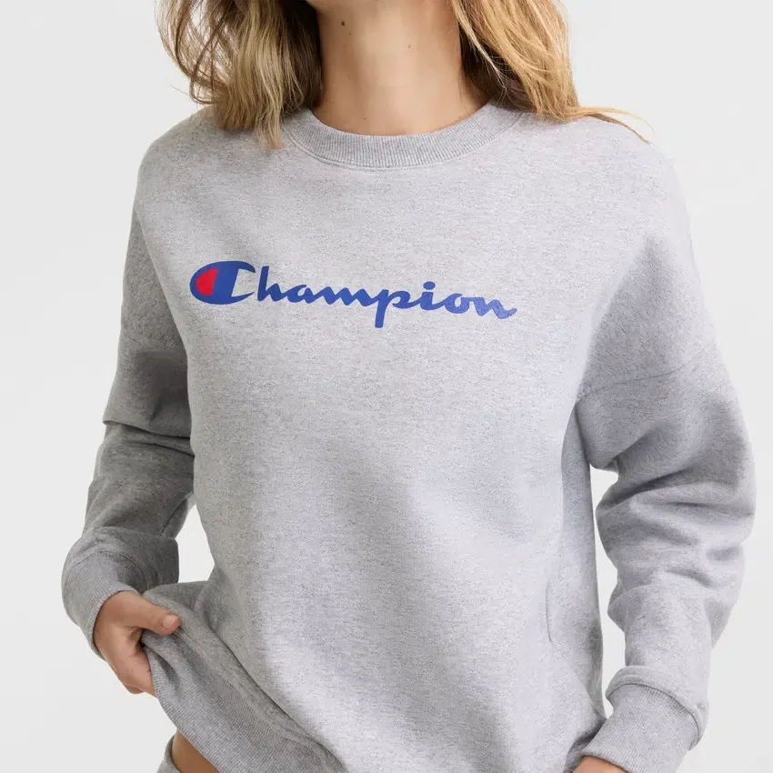 Sudadera de cuello redondo Powerblend, Script Logo