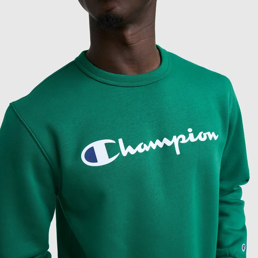Sudadera de cuello redondo Powerblend, Script Logo