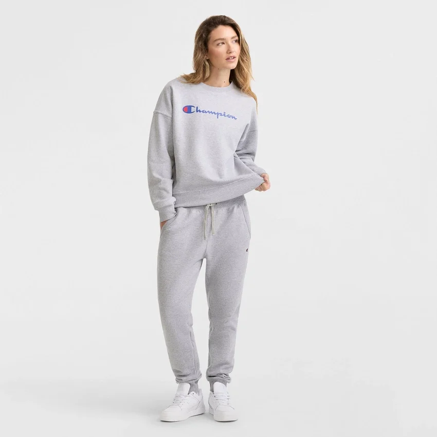 Sudadera de cuello redondo Powerblend, Script Logo