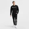 Sudadera de cuello redondo Powerblend, Script Logo
