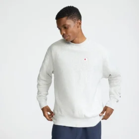 Sudadera de cuello redondo Reverse Weave, C Logo
