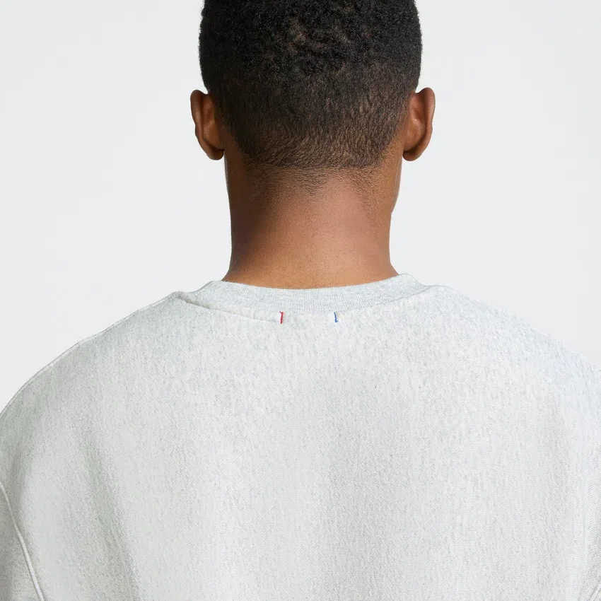 Sudadera de cuello redondo Reverse Weave, C Logo
