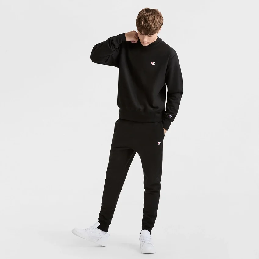 Sudadera de cuello redondo Reverse Weave, C Logo