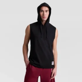 Sudadera sin mangas con capucha, C Logo