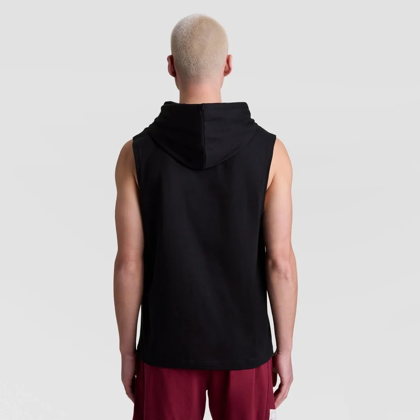 Sudadera sin mangas con capucha, C Logo