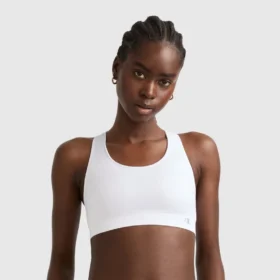 Sujetador deportivo sin costuras con espalda en forma de «U»