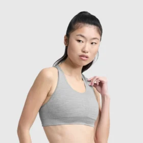 Sujetador deportivo sin costuras con espalda en forma de «U»