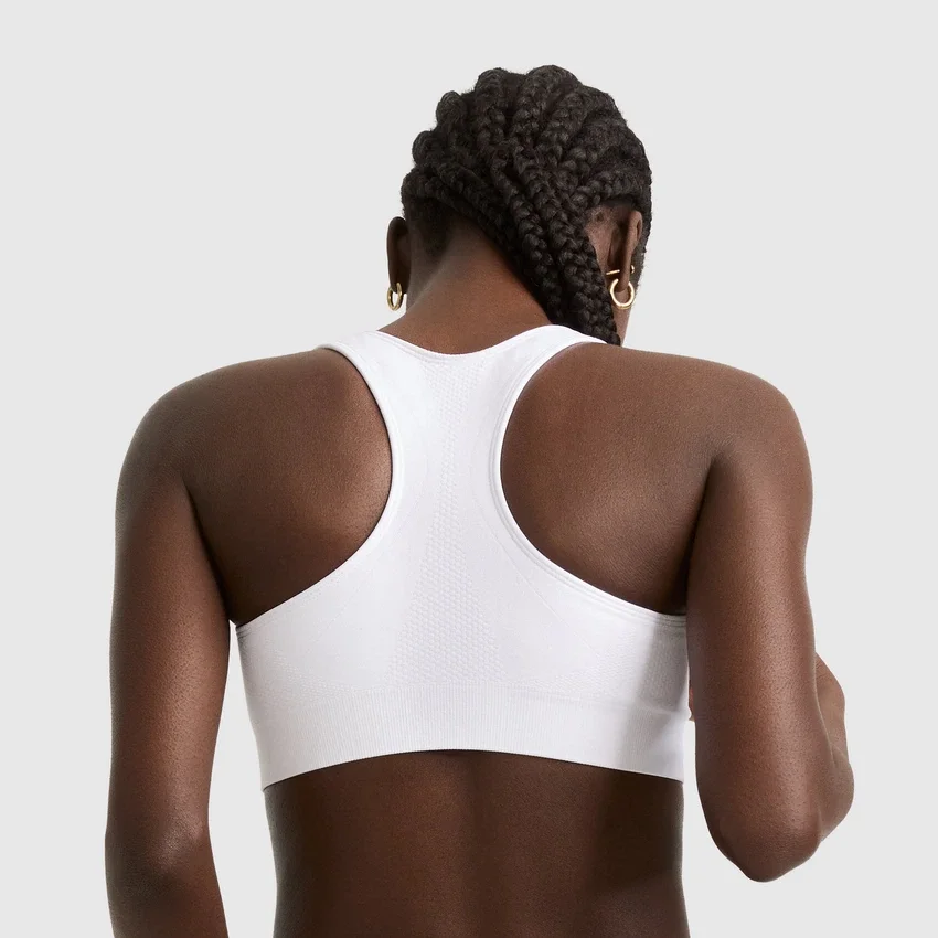 Sujetador deportivo sin costuras con espalda en forma de «U»