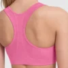 Sujetador deportivo sin costuras con espalda en forma de «U»