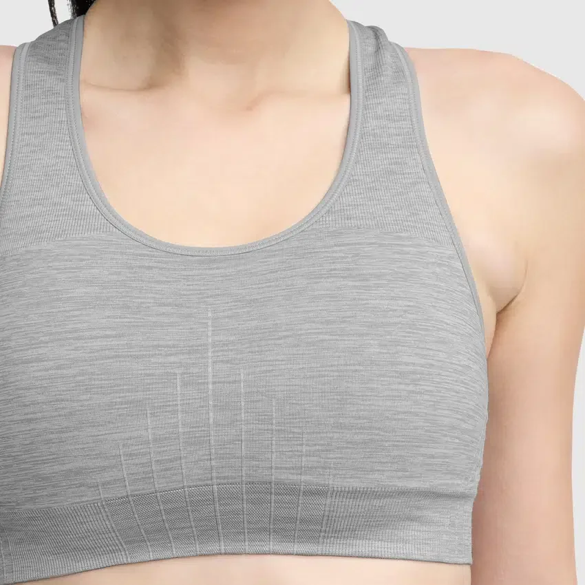Sujetador deportivo sin costuras con espalda en forma de «U»