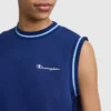Top sin mangas Country Club, con Script Logo bordado en letra cursiva