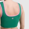 Top tipo bra con costuras Courtside
