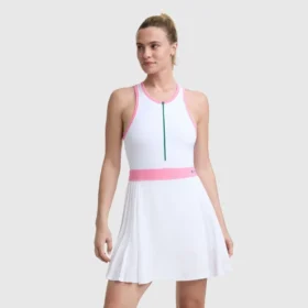 Vestido de tenis Match Point, Script Logo bordado en letra cursiva