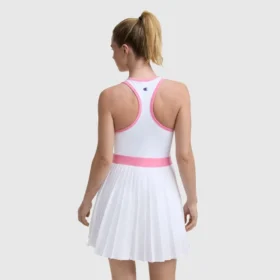 Vestido de tenis Match Point, Script Logo bordado en letra cursiva