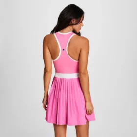 Vestido de tenis Match Point, Script Logo bordado en letra cursiva