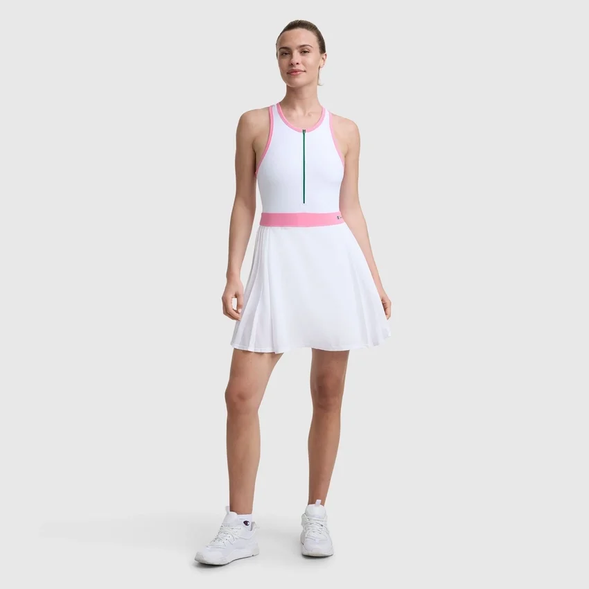 Vestido de tenis Match Point, Script Logo bordado en letra cursiva
