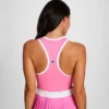 Vestido de tenis Match Point, Script Logo bordado en letra cursiva